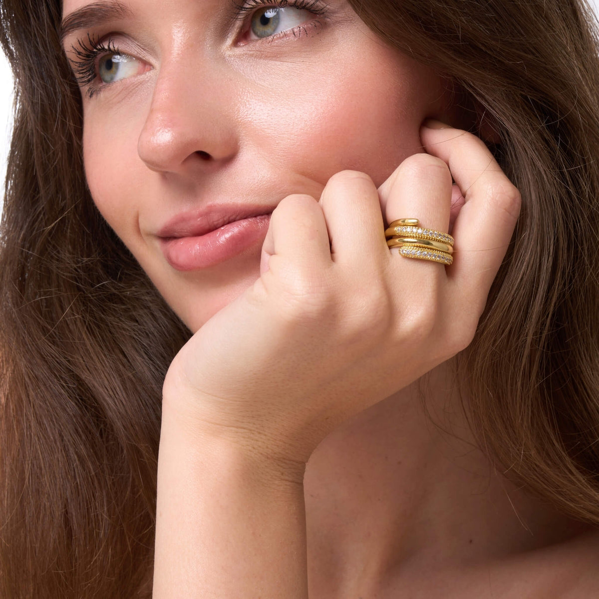 Léa Layered Ring