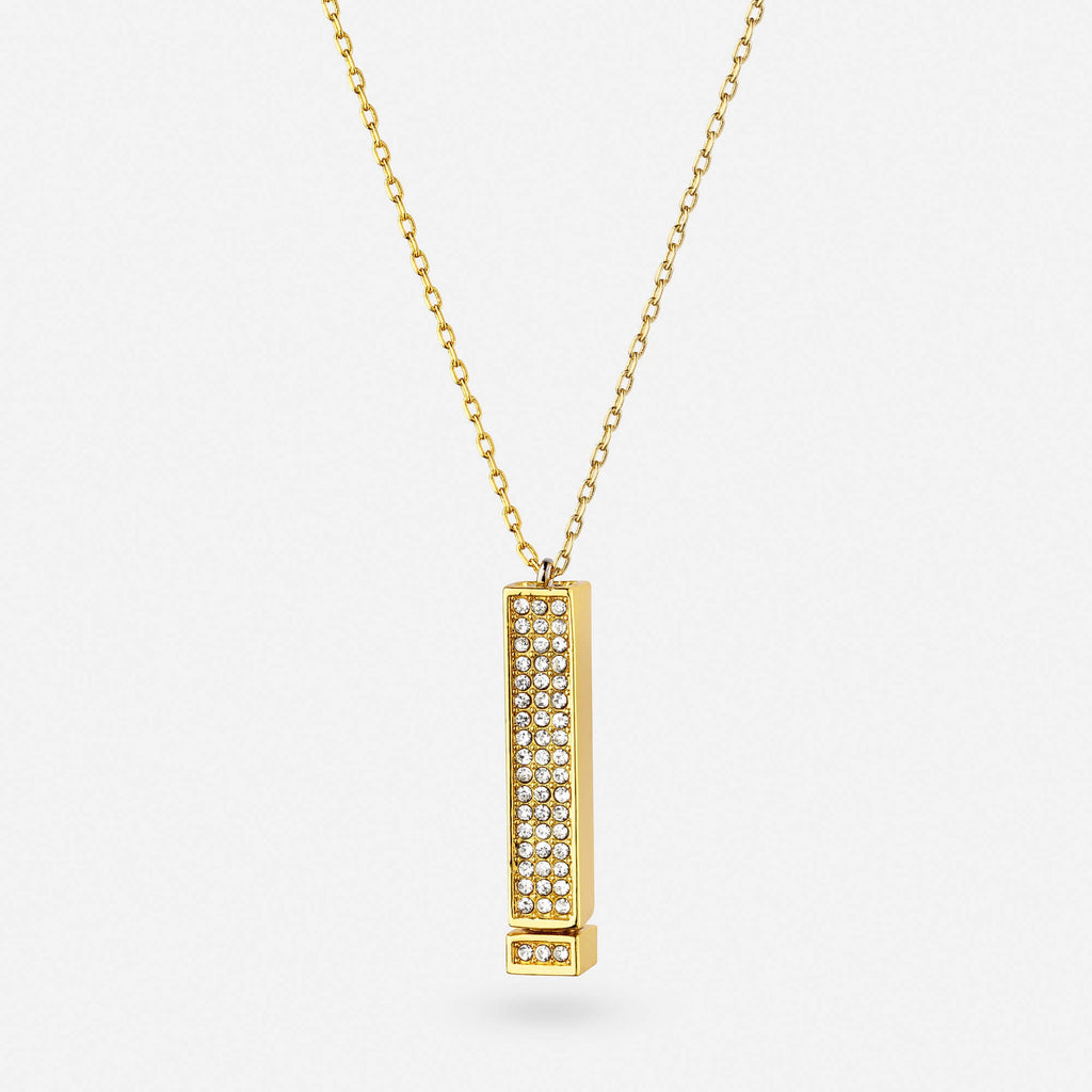 "I Love You" Necklace - Solid Gold