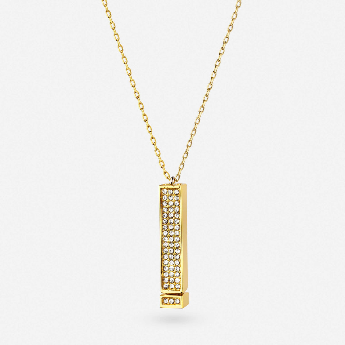 "I Love You" Necklace - Solid Gold